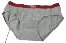 Levi's Men's 5 Pack Premium Cotton Low-Rise Tag-Free Brief Underwear XL 40-42" 