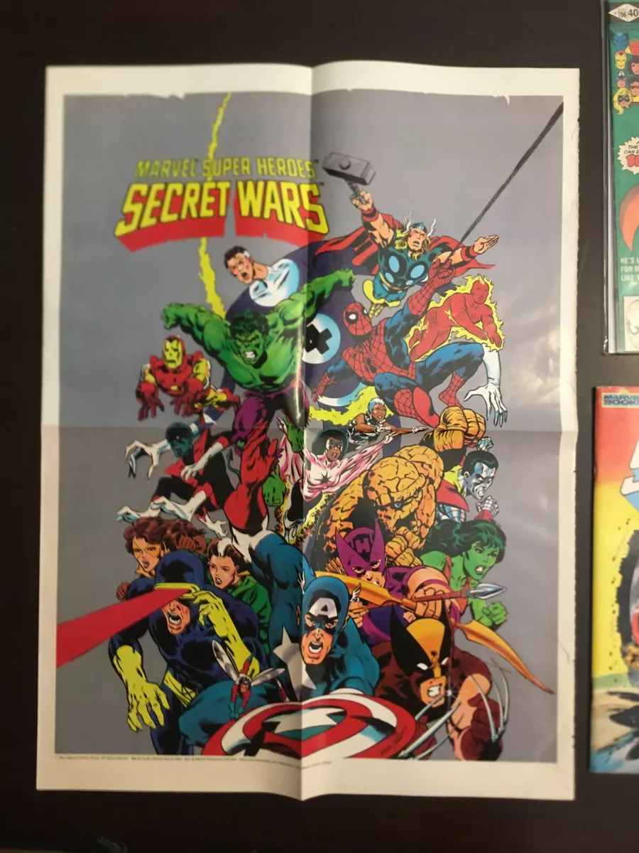 Avengers: Secret Wars Poster inspired by Secret Wars #8 (1984