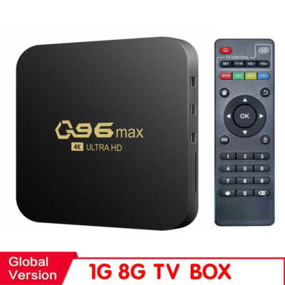 HONGTOP WIFI 4K Q96 MAX Smart TV Box 2.4/5G Set-top Box Android 10.0 Media