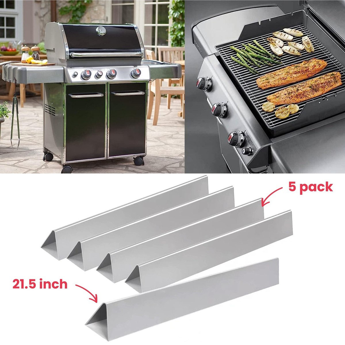 Weber Genesis Weber Flavorizer Bars Spirit 310 Genesis Grill