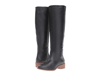 Corso Como Garrison Leather Boot, Black Leather, Women Size