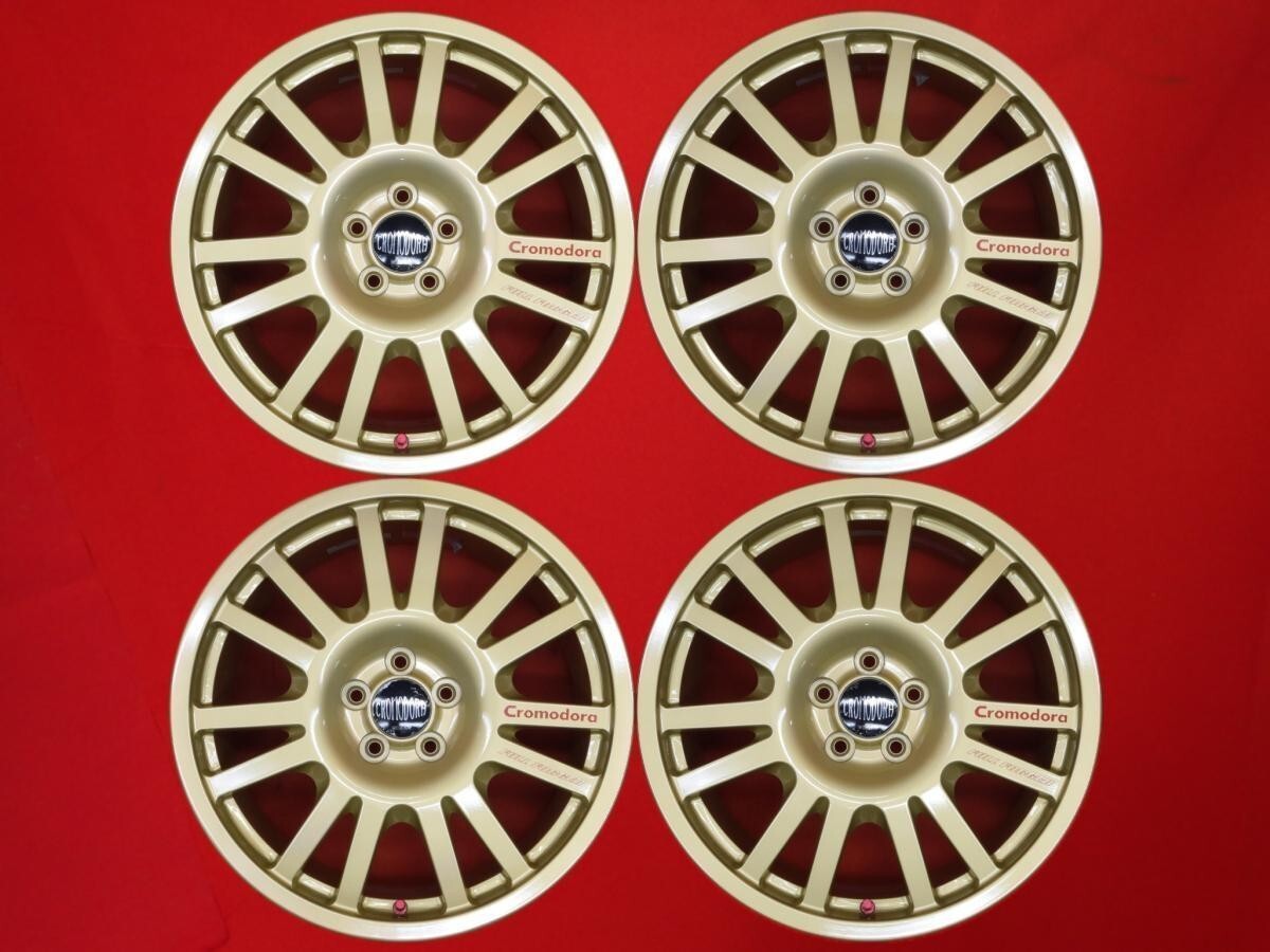 SUBARU For CROMODORA RACE2000 gold 4wheels 17inch 7J +48 5×100 | eBay