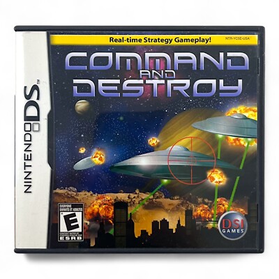Nintendo DS - Command and Destroy US mit OVP
