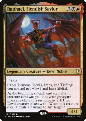 Raphael, Fiendish Savior - Commander Legends: Battle for Baldur's Gate (CLB)