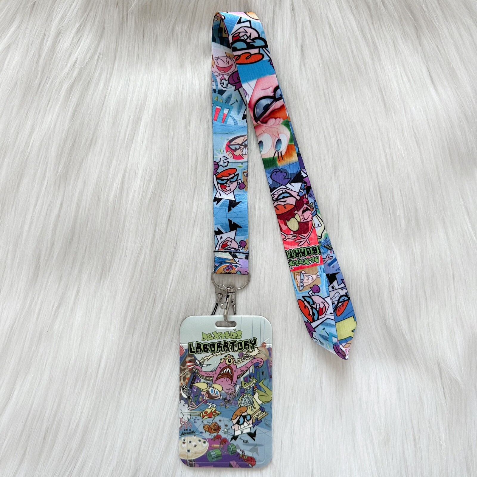 Dexter’s Laboratory lanyard with Id/ card holder Gem