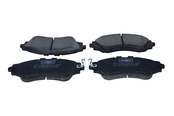 Maxgear 19-0609 Bremsbelagsatz, Scheibenbremse FüR Chevrolet, Daewoo, Suzuki-image