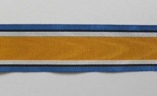 WWI. BRITISH WAR MEDAL 1914 - 20. FULL SIZE MEDAL RIBBON ( 6" LONG ).