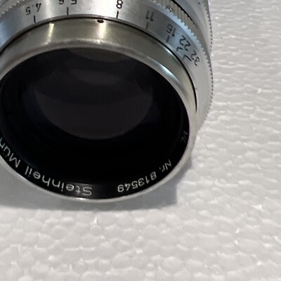 Steinheil Munchen Culminar F=135mm 1: 4.5 Lens WITH CAP AND CASE