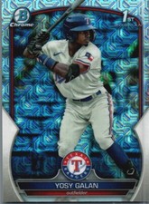 2023 Bowman Chrome #BCP-221 Yosy Galan Chrome Prospects Mojo Refractor