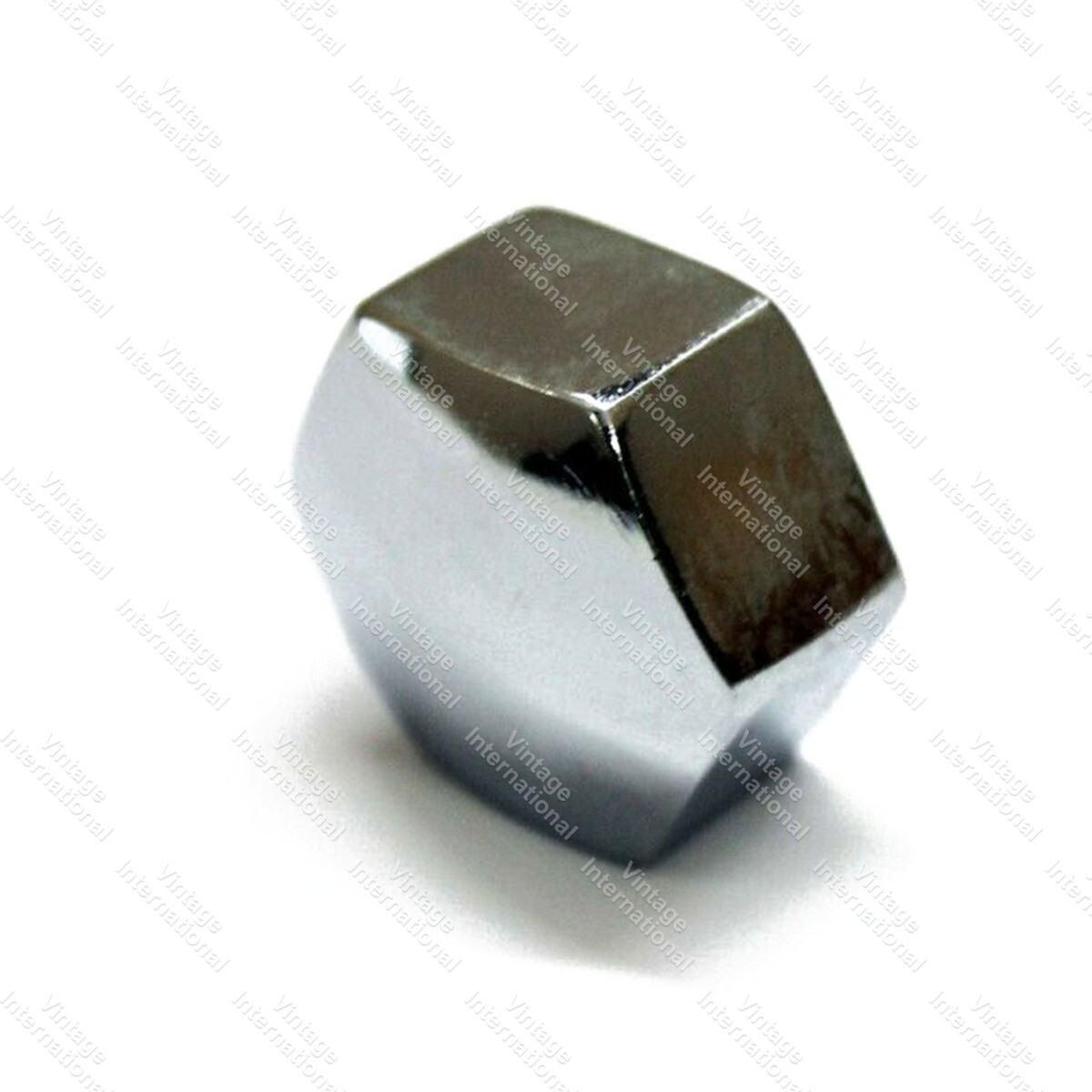 FOR ROYAL ENFIELD STEERING STEM LOCK NUT CHROMED 521134/A