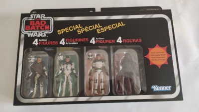 Star Wars The Bad Batch 4-Pack  (The Vintage Collection) - Hasbro -