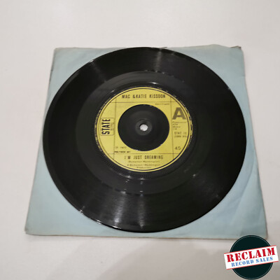 mac & katie kissoon im just dreaming 7'' vinyl record very good condition