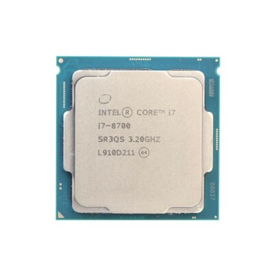 Intel Core I7-8700 Processor - 8th Gen 3.20GHz CPU With 12MB Cache