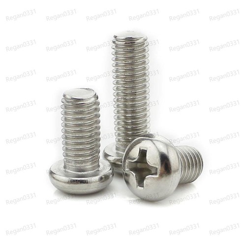 Viti Testa Padella Acciaio Inox #8 100 Viti Acciaio Inox #8 X 3/4" - Testa Padella Phillips, Per Lamiere E Fai Da Te Set Viti Per Fai Da Te E Riparazioni - Foto 3