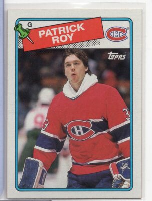 Patrick Roy Canadiens 1988 Topps 116 122920ATCD