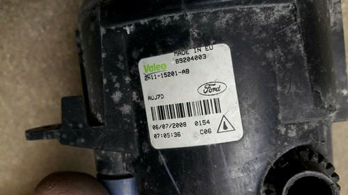 2N1115201AB FRONT RIGHT FOG LIGHT FORD FIESTA 2012 - Picture 2 of 2