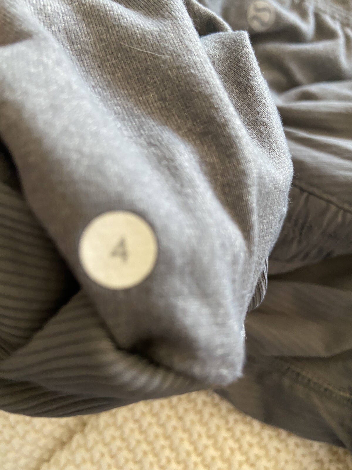 LULULEMON Dance Studio Jacket Reversible Gray Siz… - image 2