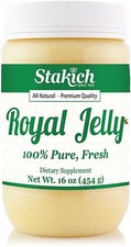2 JARS OF 1 lb 32 oz 100 PURE FRESH ROYAL JELLY NATURAL RAW BEE HIGH POTENCY