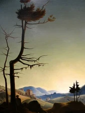 Evening Landscape : Franz Sedlacek : 1933 : Archival Quality Art Print 11x17