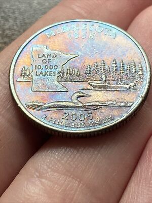 米国◆◆2005-P ワシントン (MN) クォーター硬貨100枚バッグ◆◆ 2005-P Minnesota State Quarter 25cent Coin from US Mint Bag
