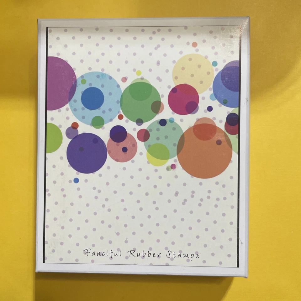 Z Hero Arts Rubber Stamp Set Background Polka Dots Circles Foto 2 de 3