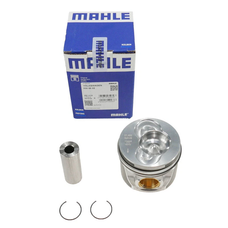 Kolbenset 81,51 +0,5 Übermaß Mahle für VW 2.5 TDI T4 ACV 0305902 0305802 - Imagem 2 de 4