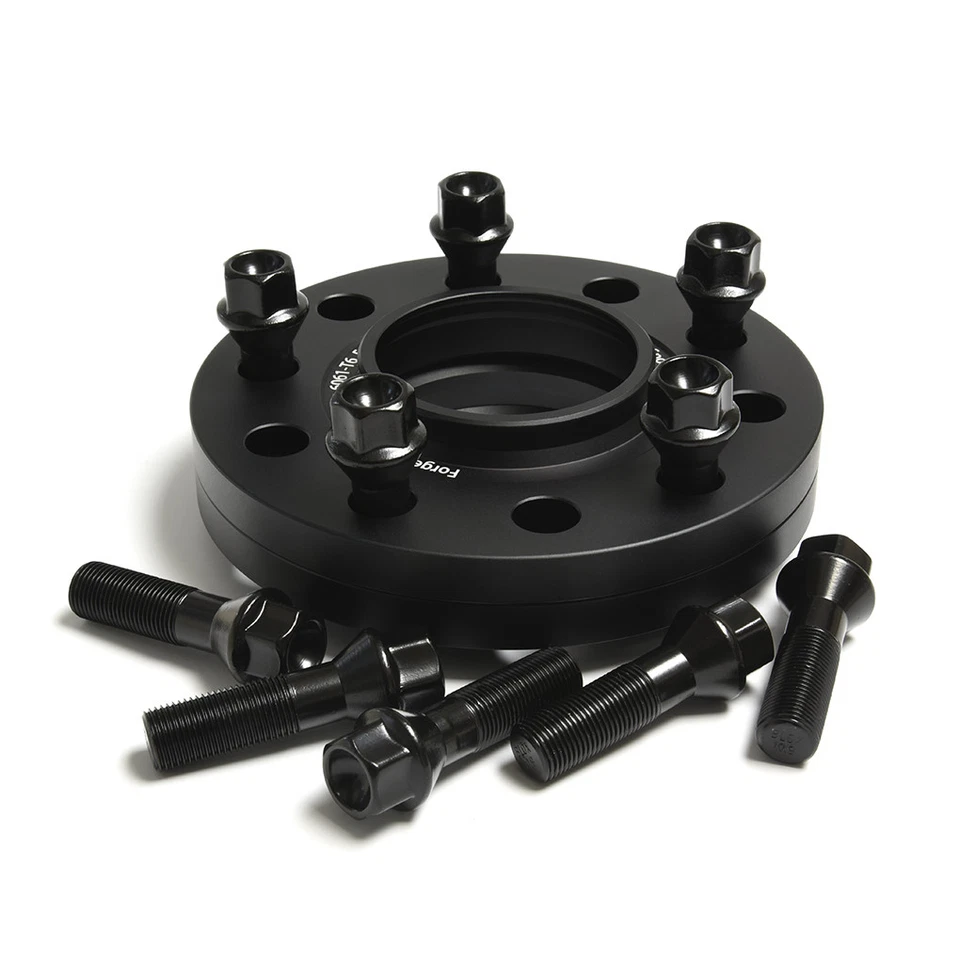 Separadores de rueda F 10mm R 15mm negro para BMW 523i 525i 530i 550i 524td 528e serie 5 Foto 4 de 4