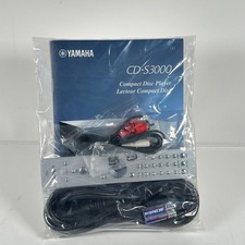  NEW OEM Yamaha CDX30 ZF78350 Remote Control  Accessories Kit for CD-S3000