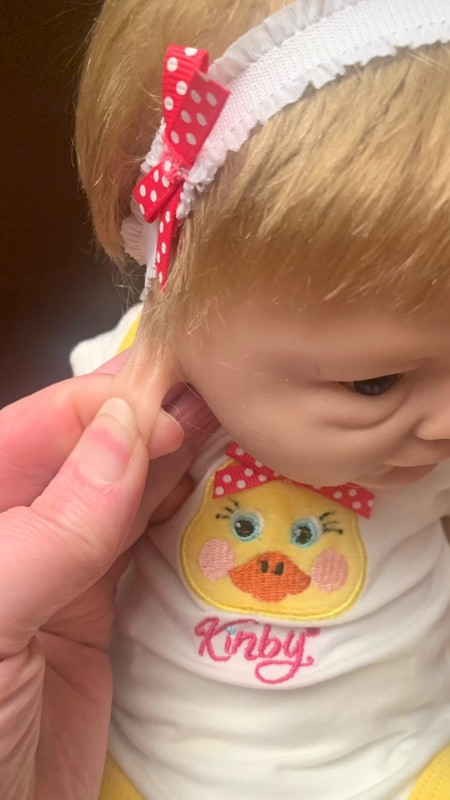 Silicone Full Body 14 in Doll. size Reborn?newborn?