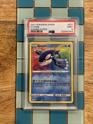 Kyogre graded PSA 9 for sale on eBay