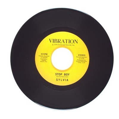 Sylvia - Stop Boy; Automatic Lover - Vinyl Record 45 RPM 7'' (VG)
