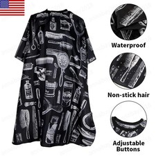 New Hair Cutting Cape Pro Salon Hairdressing Hairdresser Gown Barber Cloth Apron