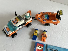LEGO CITY: Coast Guard 4x4 & Diving Boat (60012) ~ Retired ~ 99%