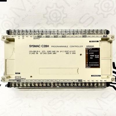 Omron C28H-C6DR-DE-V1 Sysmac C28H Programmable Logic Controller PLC CPU Unit