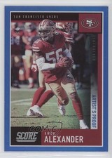 2020 Score Artist's Proof 3/35 Kwon Alexander #317 7i2