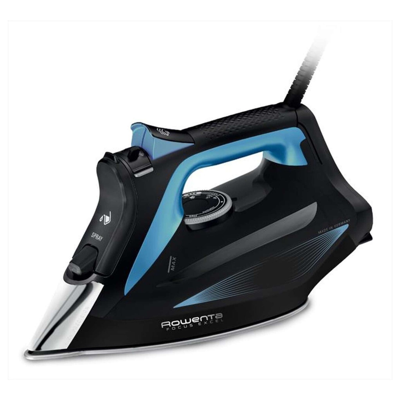 DW5310 Ferro da Stiro a Vapore 300 ml 2700 W 45g/min Colpo di Vapore 180g Nero/B