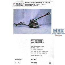 Y-MODELLE Y35190 Umbausatz Feldhaubitze 155mm - FH-70 Bundeswehr