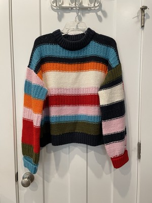 Tommy Jeans (Mamamoo) Hwasa Colab Color Block Sweater 26 Inches P2P No Size Tag