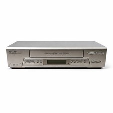 Sharp VC-MH304HM NTSC/PAL VHS Video Player VCR, No Remote Working FREE P&P