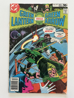 DC Comics Green Lantern vs Green Arrow #99 Bronze Age Dennis O'Neil Neal Adams