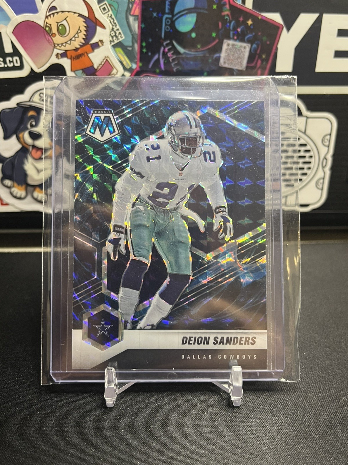  2021 Mosaic Genesis Mosaic Deion Sanders #63 Dallas Cowboys NFL Case Hit! SSP