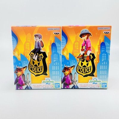 Zootopia 2 Monitor Top Figure Judy Hopps & Nick Wilde BANPRESTO Disney NY SELLER