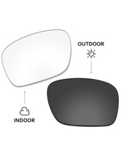 Vonxyz Grey Photochromic Non-Polarized Replacement Lenses for-RayBan RW4006-50mm