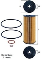 ÖLfilter Mahle OX 137D1/S Filtereinsatz FüR MK NG 340 Neoplan SK Setra 404 330