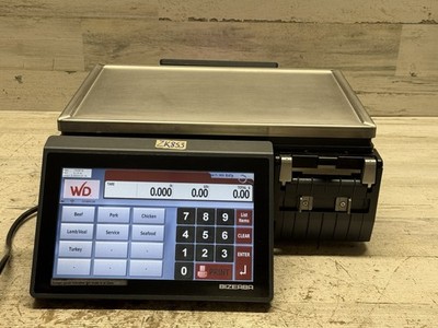 Bizerba XC 100 PRO 30 lb. Touchscreen Digital Scale With Printer Tested Works #2