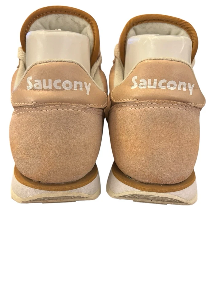 Tênis Saucony Feminino Tamanho 7.5 Jazz Low Pro Rosa Camurça Atlético Retrô - Imagem 4 de 4