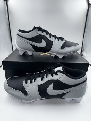Air Jordan 1 Low TD \'Shadow 2.0\' Football Cleats Men\'s Size 16 (FJ6245-002) DS Air Jordan 1 Low TD  main image 4