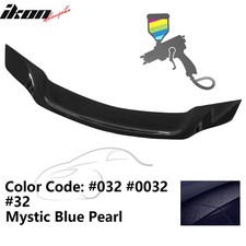 Fits 08-14 Benz W204 C-Class Sedan R Style Trunk Spoiler #032 Mystic Blue Pearl