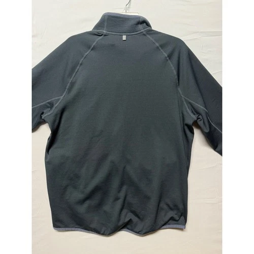 Eddie Bauer First Ascent FreeHeat Grid Fleece Jacket Mens Large Gray Full Zip image 11