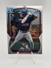 2023 Bowman 1st Chrome #BCP-175 Victor Izturis Prospect Mojo Refractor Guardians